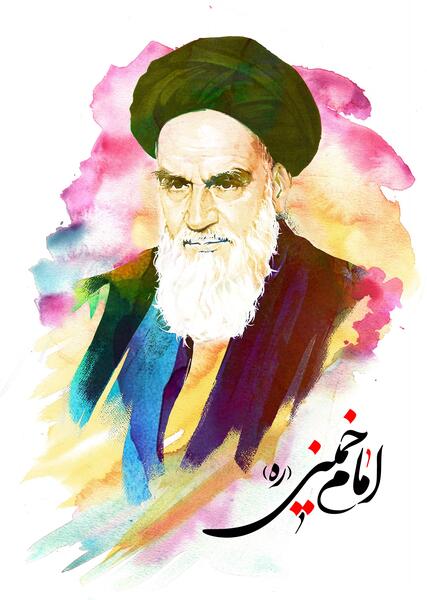 عکس کارتونی هواپیمای امام خمینی