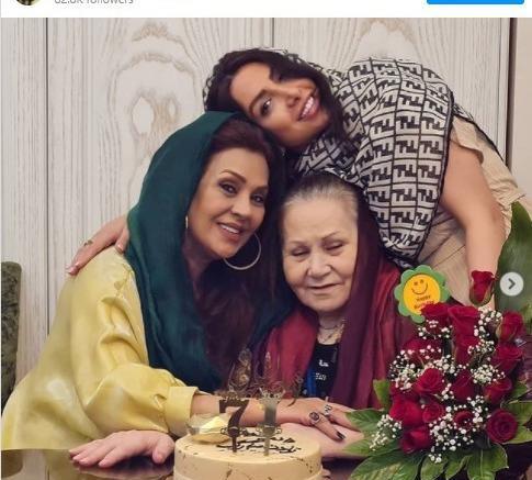 عکس کیک تولد برای مادر جان