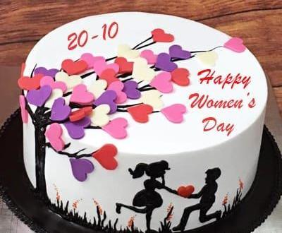 عکس کیک تولد برای همسر زن
