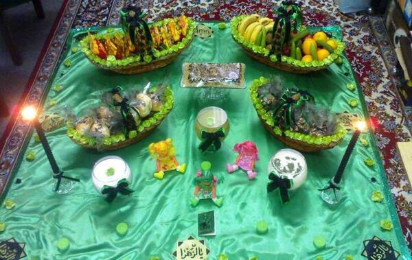 عکس کیک تولد رقیه جان