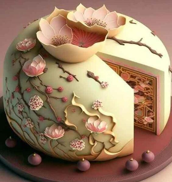عکس کیک تولد زیبا و ساده