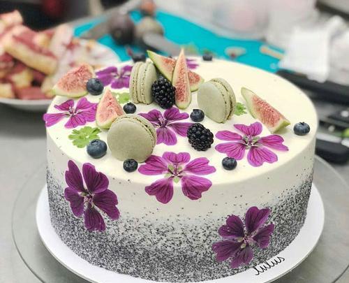 کیک تولد پسرانه عکس دار