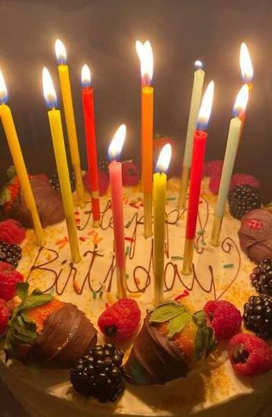 عکس کیک تولد فیک برای استوری پسرانه