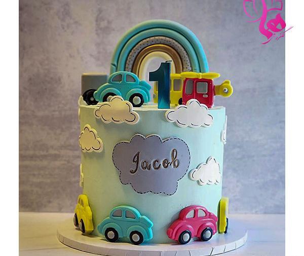 عکس کیک تولد پسرانه 10 ساله