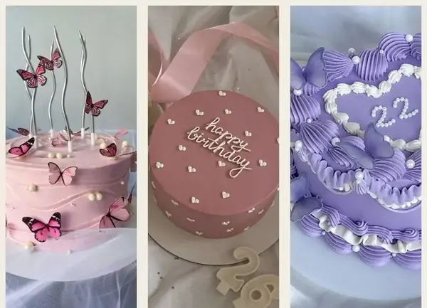 عکس کیک تولد خوشگل دخترانه کوچک