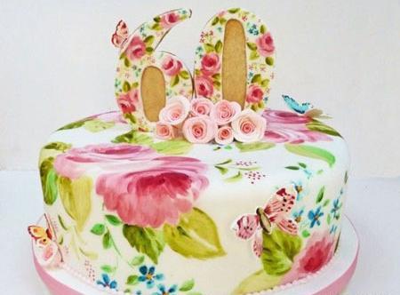 عکس کیک تولد برای نقاشی
