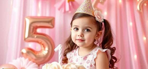 عکس کیک تولد بادکنکی