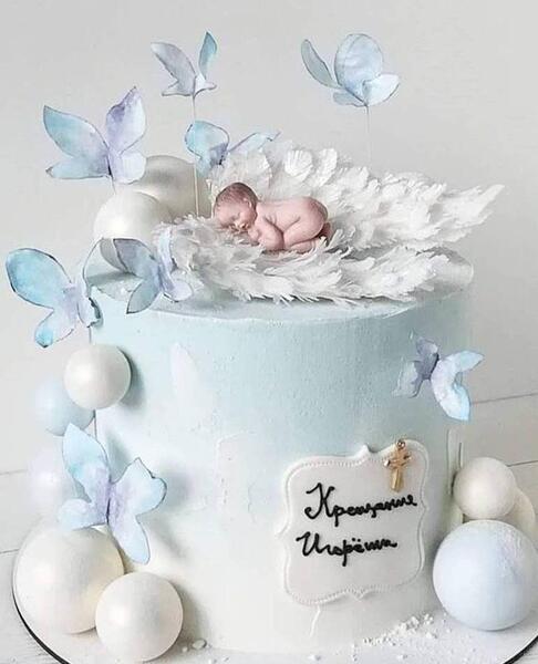 عکس کیک تولد برای نوزاد