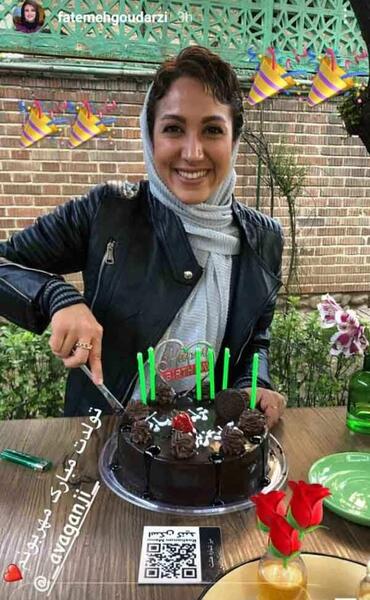 عکس کیک تولد اسم فاطمه