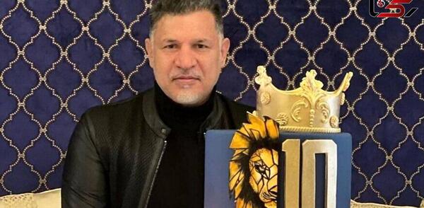عکس کیک تولد علی دایی