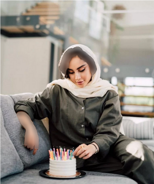 عکس کیک تولد علی اوجی