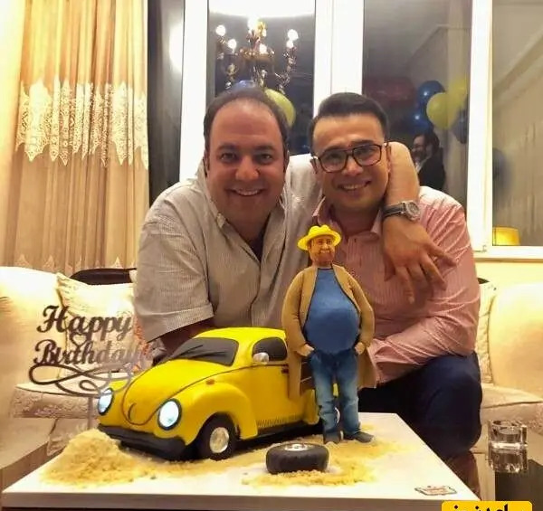 عکس کیک تولد علی اوجی