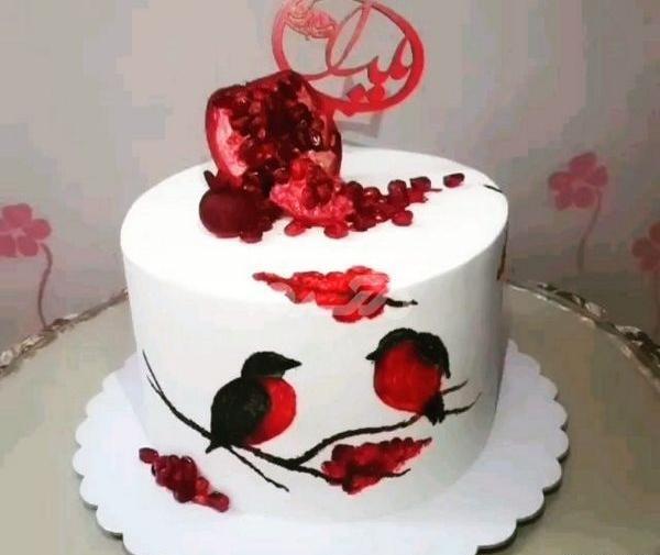 عکس کیک تولد شب یلدایی