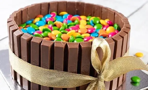عکس کیک تولد شکلاتی لاکچری