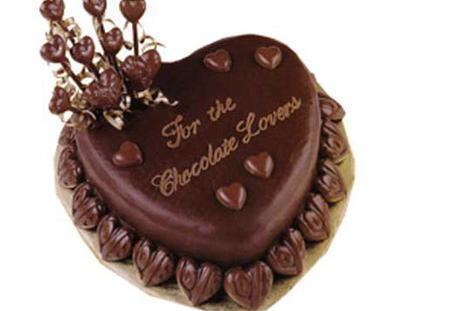 عکس کیک تولد شکلاتی بزرگ