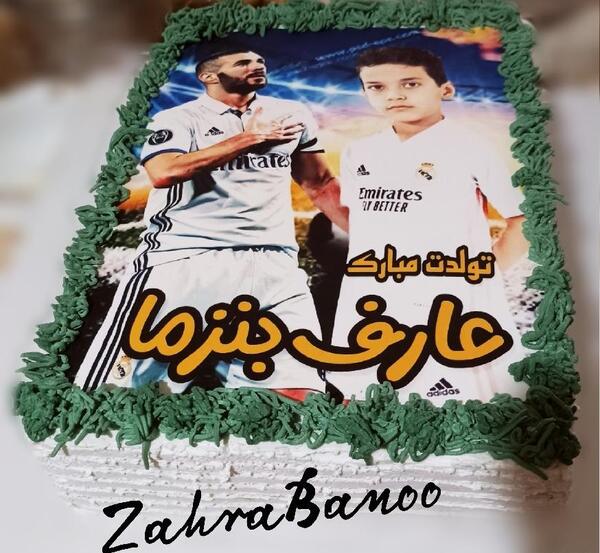 عکس کیک تولد تصویری پسرانه