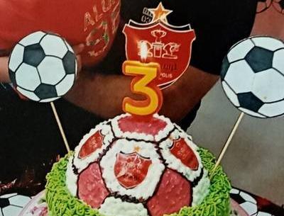 عکس کیک تولد پسرانه خوشگل پرسپولیس