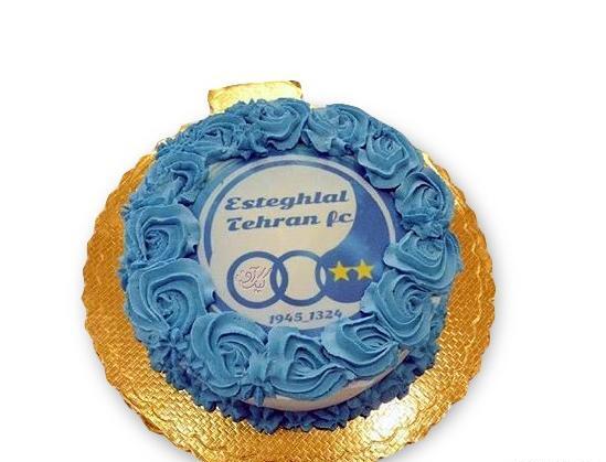 عکس کیک تولد استقلالی دخترانه