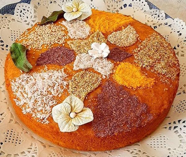 عکس کیک تولد ساده بدون خامه