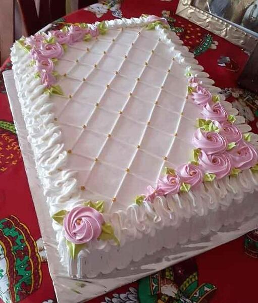 عکس کیک تولد خوشگل مستطیلی