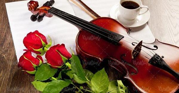 عکس قهوه گل