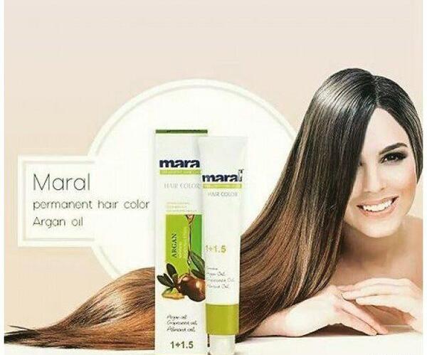 عکس رنگ موی قهوه ای آلامید