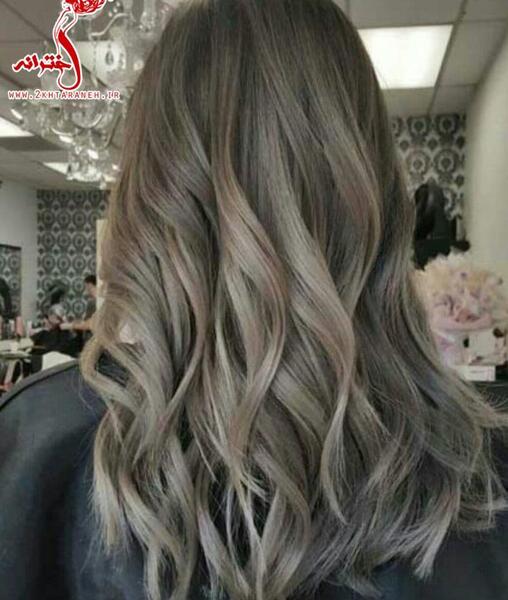 عکس رنگ موی قهوه ای آلامید