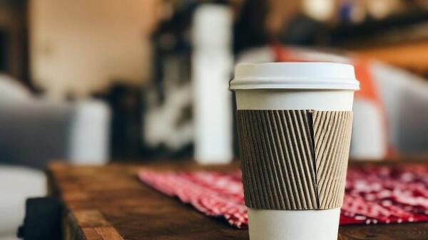 عکس فیک قهوه خوردن