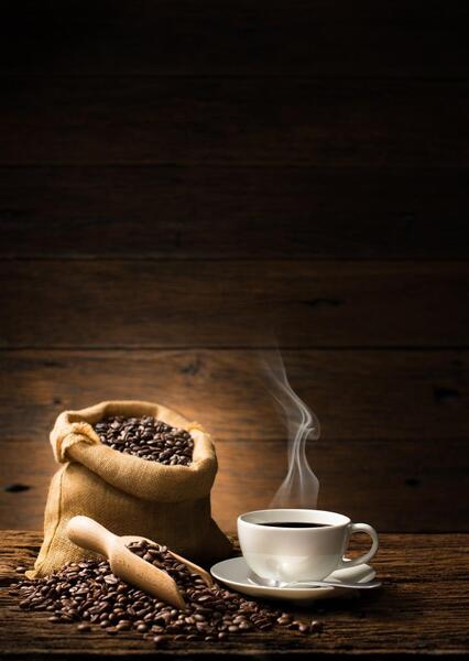 عکس از فنجان قهوه