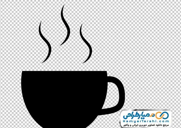 عکس نقاشی فنجان قهوه