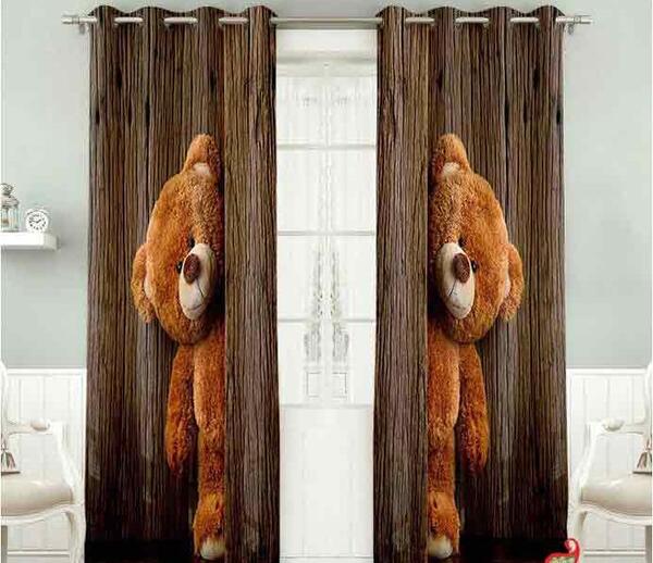 عکس خرس قهوه ای فانتزی