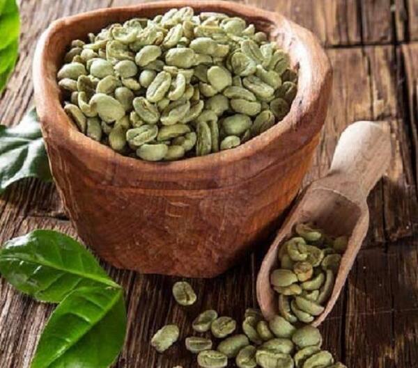عکس دانه قهوه سبز