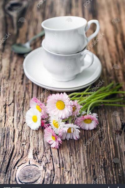 عکس فنجان قهوه عاشقانه