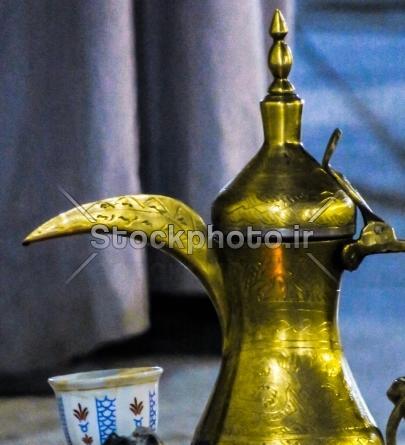 عکس فنجان قهوه عربی