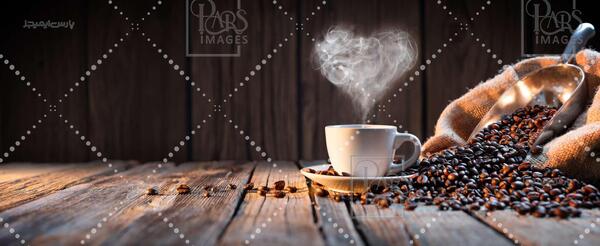 عکس لیوان قهوه عاشقانه