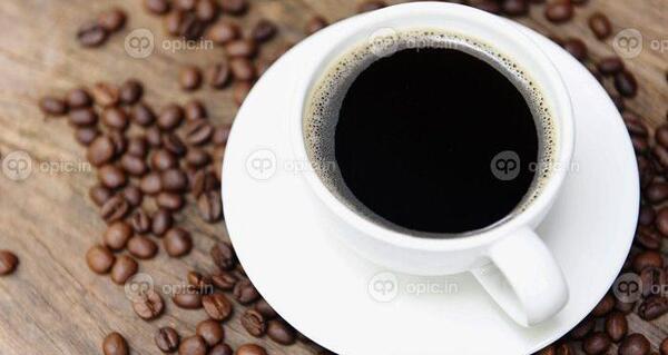 عکس قهوه سیاه سفید