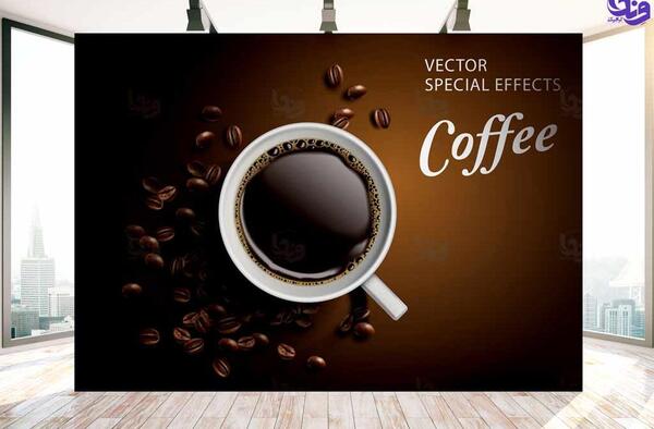 عکس طرح فنجان قهوه