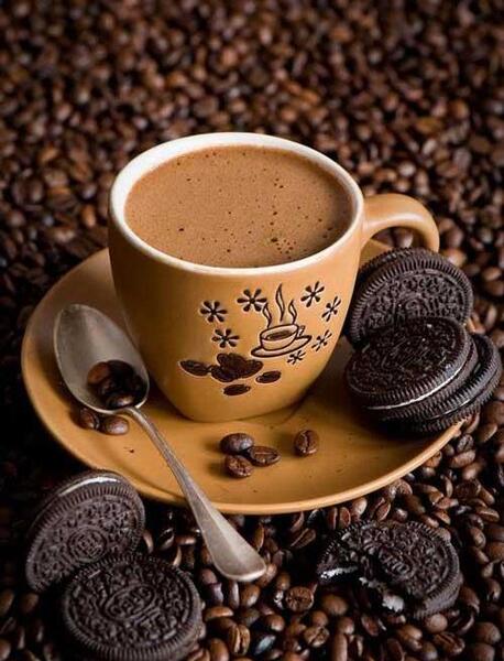 عکس صفحه گوشی قهوه ای