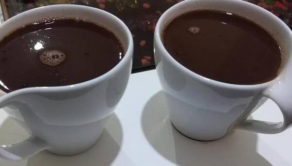 عکس قهوه شکلات داغ