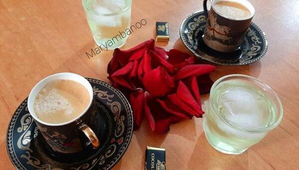 عکس یک شات قهوه
