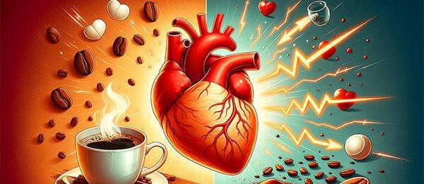 عکس قهوه به شکل قلب