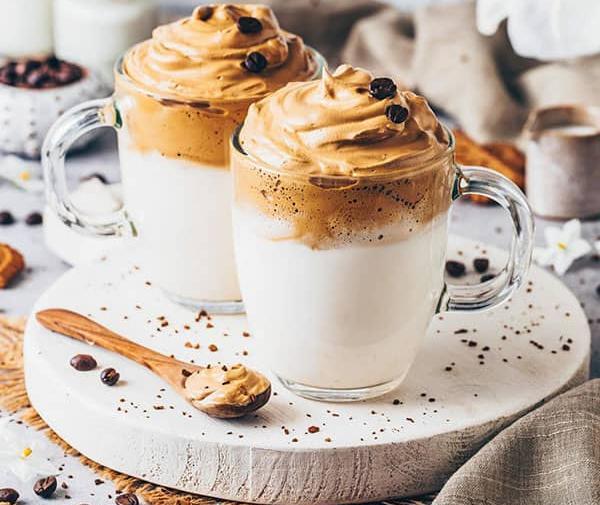عکس میلک شیک قهوه