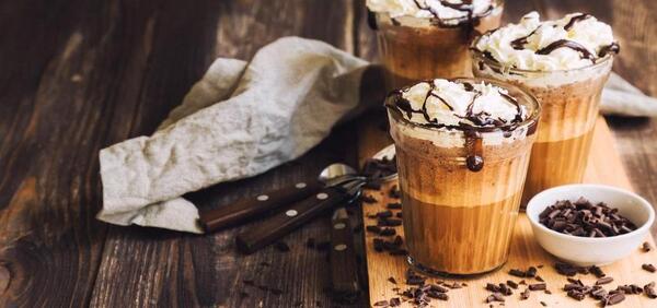 عکس میلک شیک قهوه