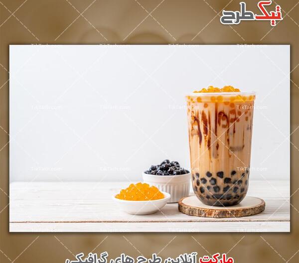 عکس میلک شیک قهوه