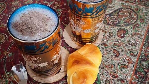 عکس میلک شیک قهوه