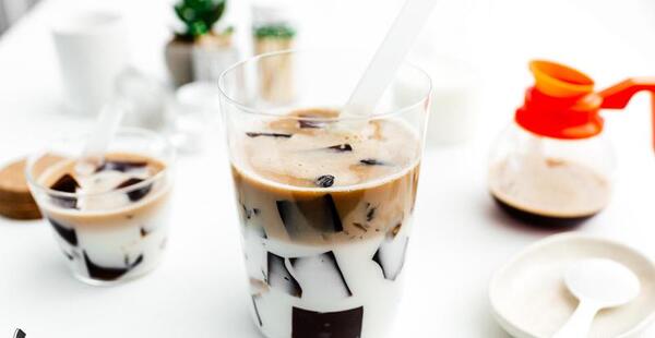 عکس ژله با طعم قهوه