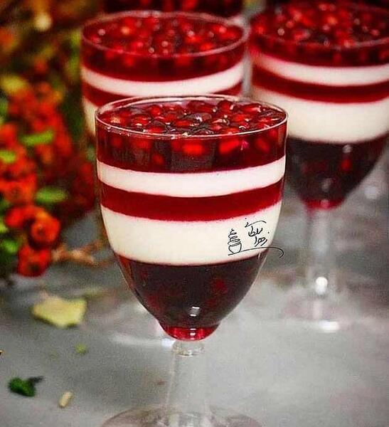 عکس ژله با طعم قهوه
