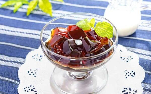 عکس ژله با طعم قهوه