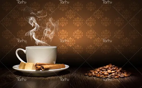 عکس زمینه فنجان قهوه
