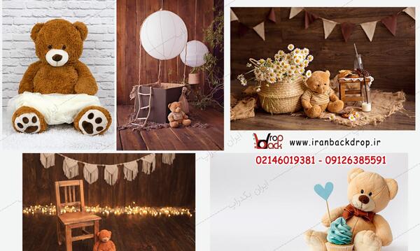 عکس پس زمینه خرسی قهوه ای